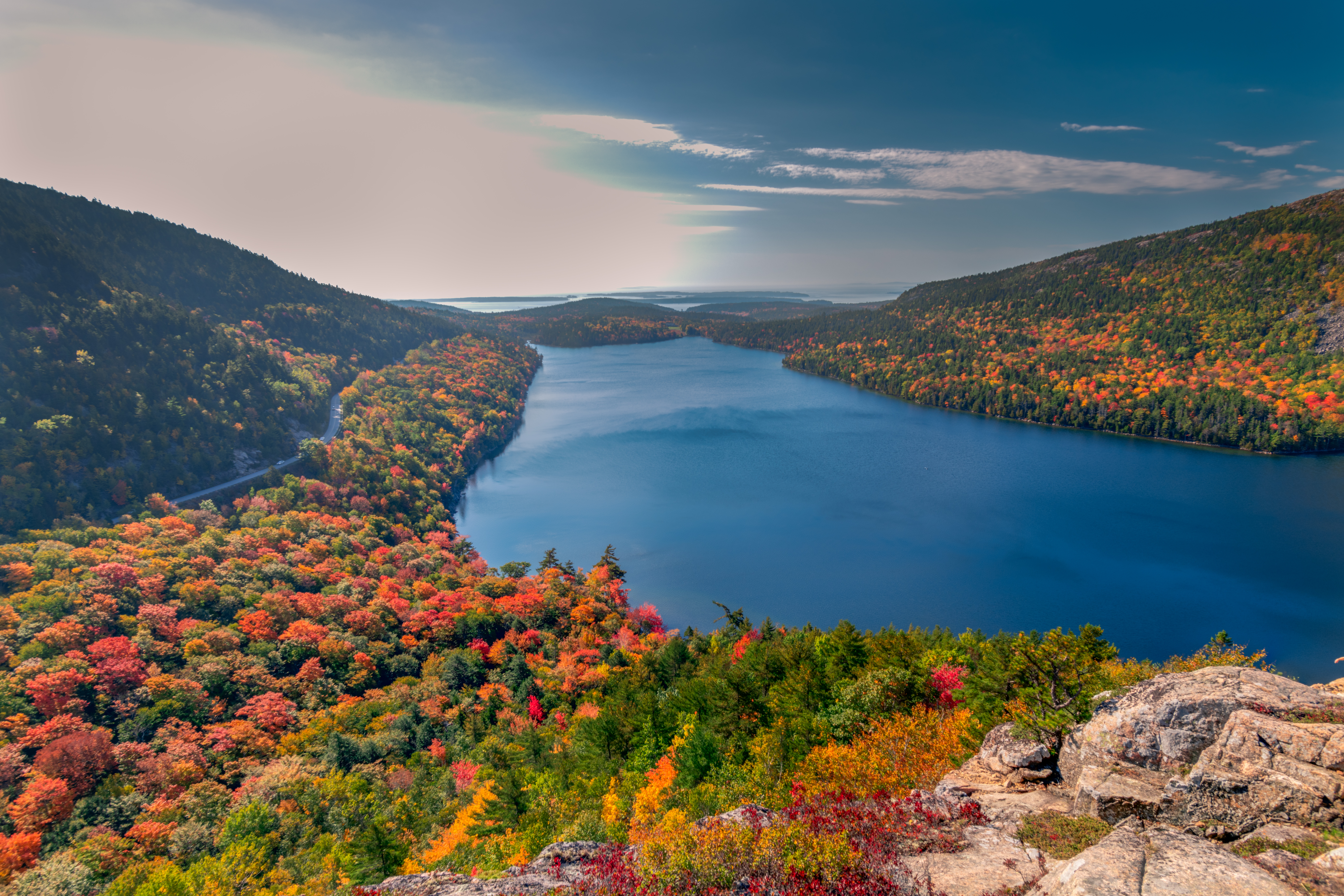 Autumn,In,Acadia,National,Park,,Maine,,Usa