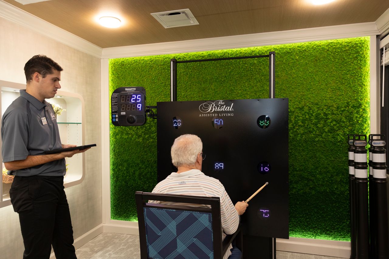 BrainFit Gym in action; photo by Jonathan Heisler