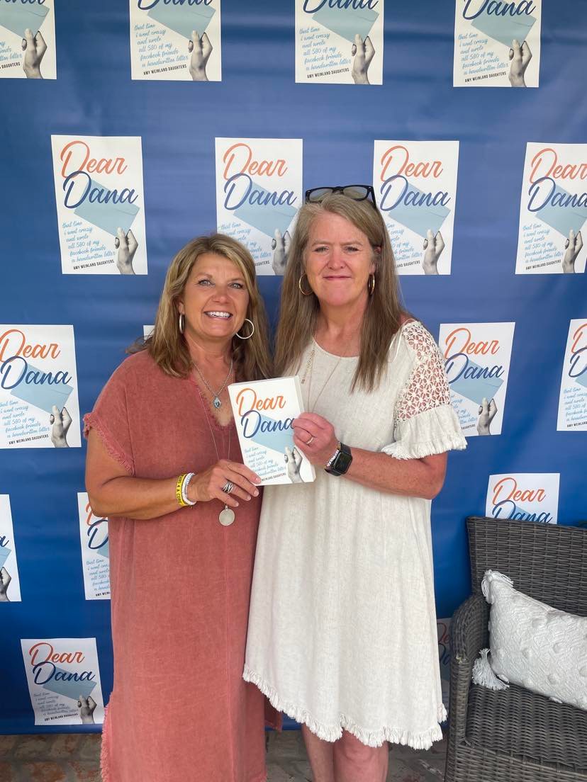 Amy Weinland Daughters (right) with Dana; photo courtesy of Daughters